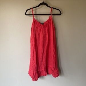 Terzo Millennio pink link tank top dress